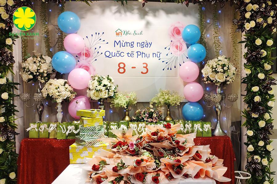 Công ty trang trí sự kiện 8/3 tại Nam Định, Trang trí 8/3 tại Nam Định, Sự kiện Xanh, Dịch vụ trang trí 8/3, Dịch vụ trang trí Ngày quốc tế Phụ nữ 8/3