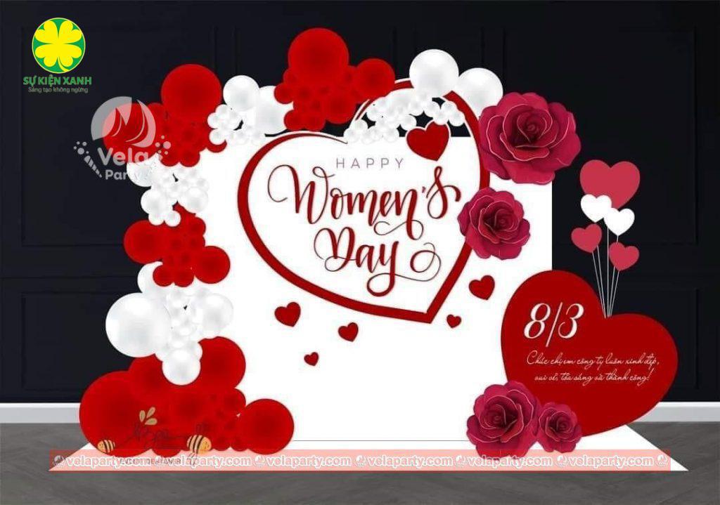 Dịch vụ trang trí 8/3 tại Gia Lai, Trang trí sự kiện 8/3 tại Gia Lai, Sự kiện Xanh, Viet Green Media, Dịch vụ trang trí sự kiện Ngày quốc tế Phụ nữ 8/3 tại Gia Lai