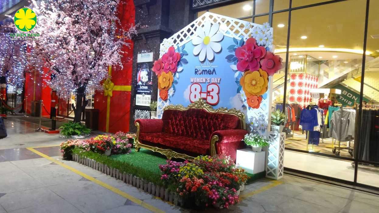 Công ty trang trí sự kiện 8/3 chuyên nghiệp uy tín tại Bắc Giang, Trang trí 8/3 tại Bắc Giang, Sự kiện Xanh, Dịch vụ trang trí 8/3 chuyên nghiệp uy tín, Dịch vụ trang trí Ngày 8/3