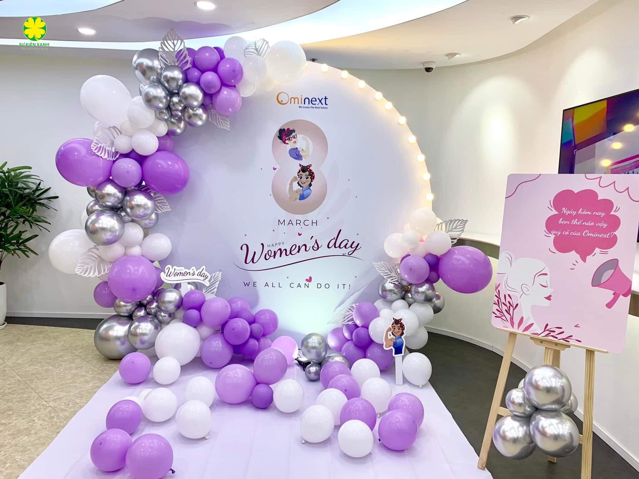 Công ty trang trí 8/3 tại Đồng Nai, báo giá dịch vụ trang trí 8/3 tại Đồng Nai, Sự kiện Xanh, Dịch vụ trang trí 8/3 tại Đồng Nai, Dịch vụ trang trí Ngày quốc tế Phụ nữ 8/3