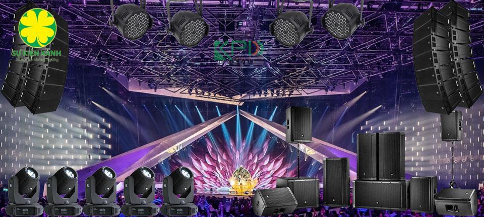 Bảng báo giá cho thuê thiết bị âm thanh ánh sáng sự kiện tại Tiền Giang