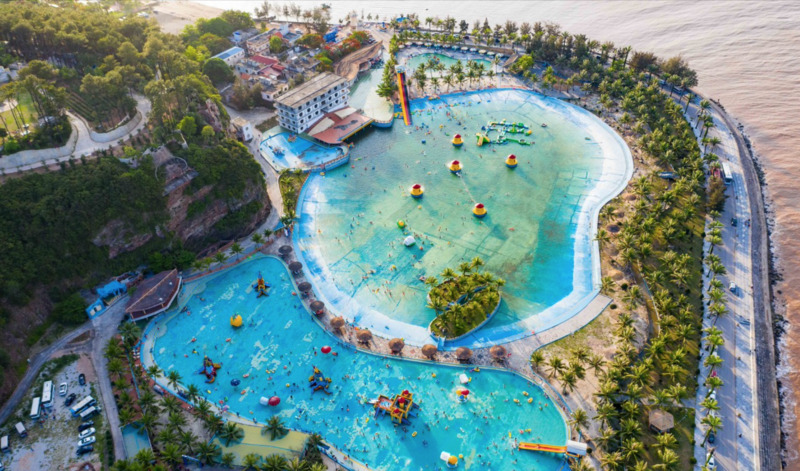Không gian ở Hòn Dấu Resort Sự kiện xanh, cho thuê địa điểm tổ chức sự kiện, địa điểm tổ chức sự kiện tại Hải Phòng, Viet Green media