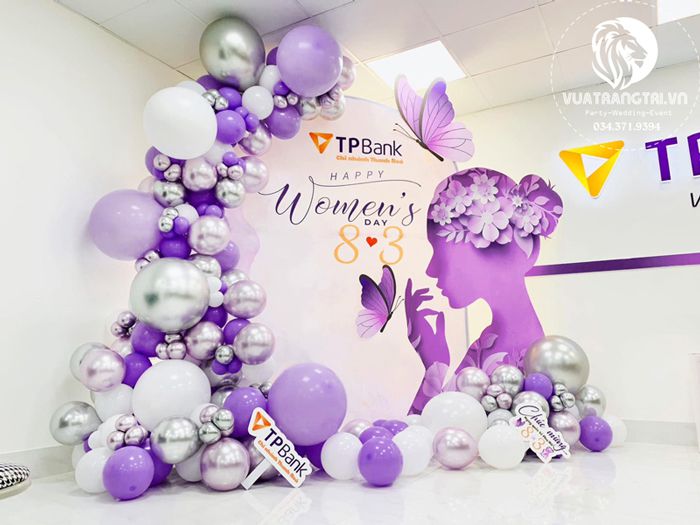 Dịch vụ trang trí 8/3 tại Lai Châu, Trang trí sự kiện 8/3 tại Lai Châu, Sự kiện Xanh, Viet Green Media, Dịch vụ trang trí tổ chức sự kiện Ngày 8/3 tại Lai Châu trọn gói